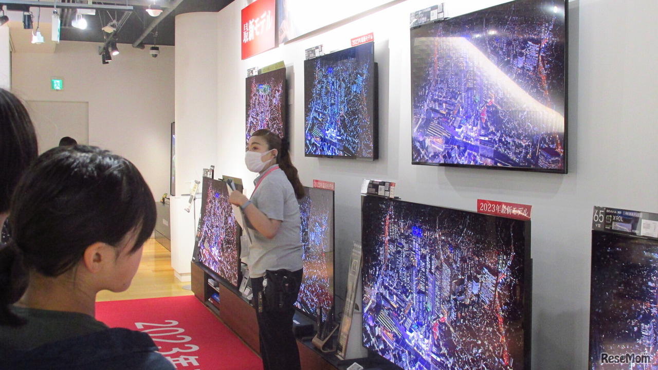 ソニーのテレビ、ブラビアで映像表現のしくみを知る