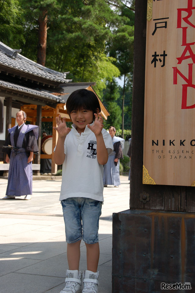 門をくぐると、お侍さんたちの「おはようございまする」で気分は江戸時代