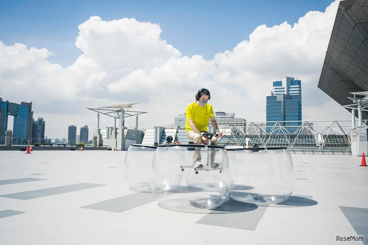 注目の出展者：超小型ホバークラフト研究所