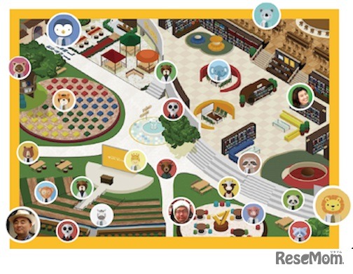 ワオ高校のバーチャルキャンパス