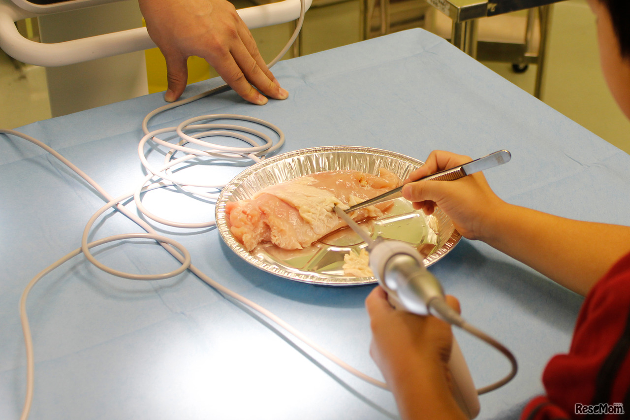 手術体験（電気メス）