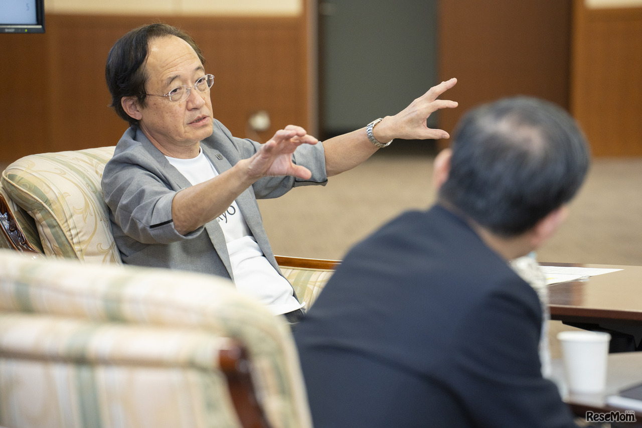 「医工連携3.0」への期待について語らう両学長