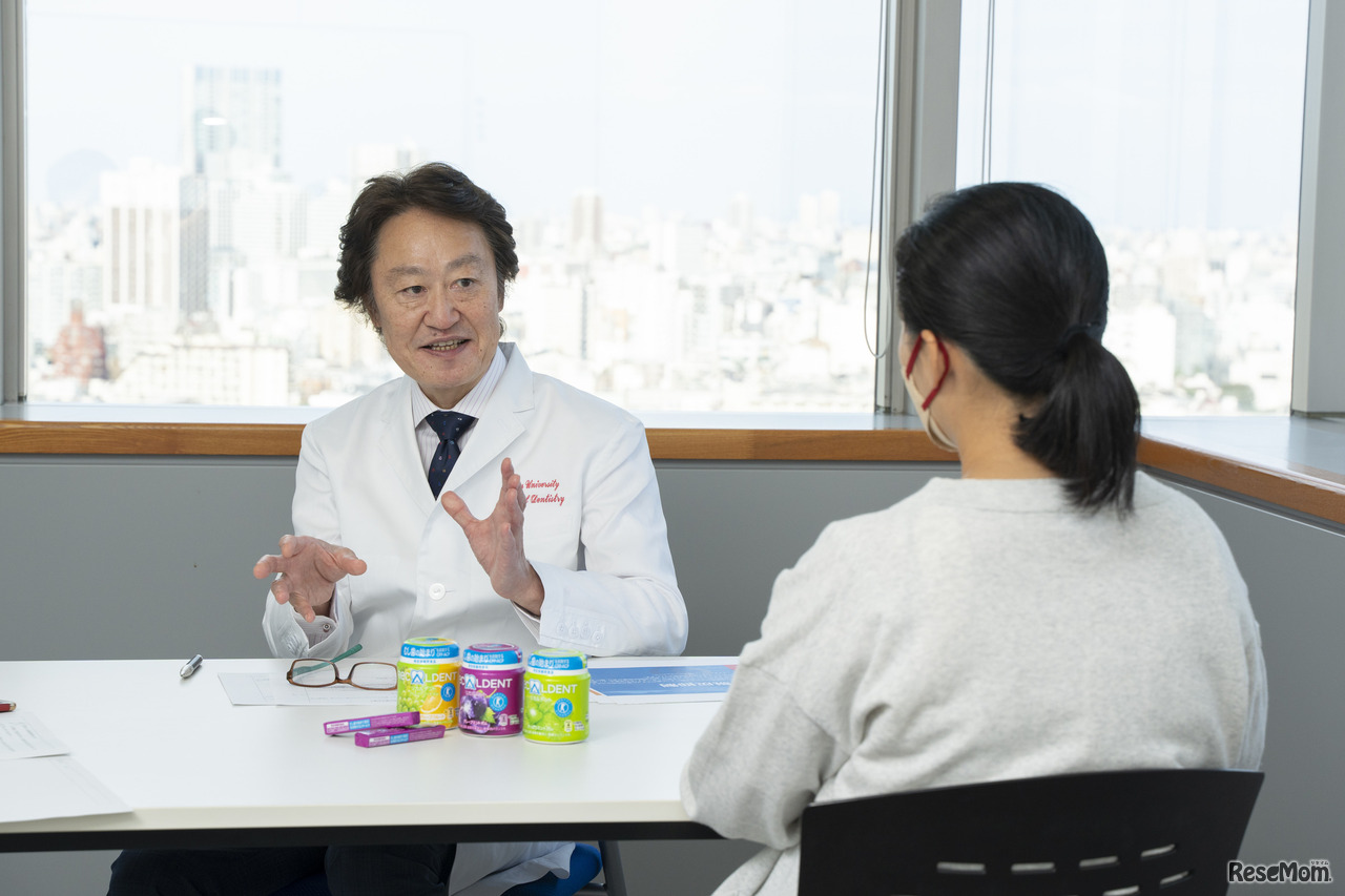 「生えたばかりの永久歯はミネラル分が少ない状態のため、虫歯にもなりやすいんです」（宮崎氏）