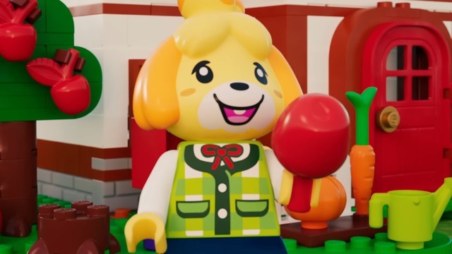 たぬきちやしずえさんが超キュートな姿に！セットも可愛いレゴ『どうぶつの森』が2024年3月発売決定