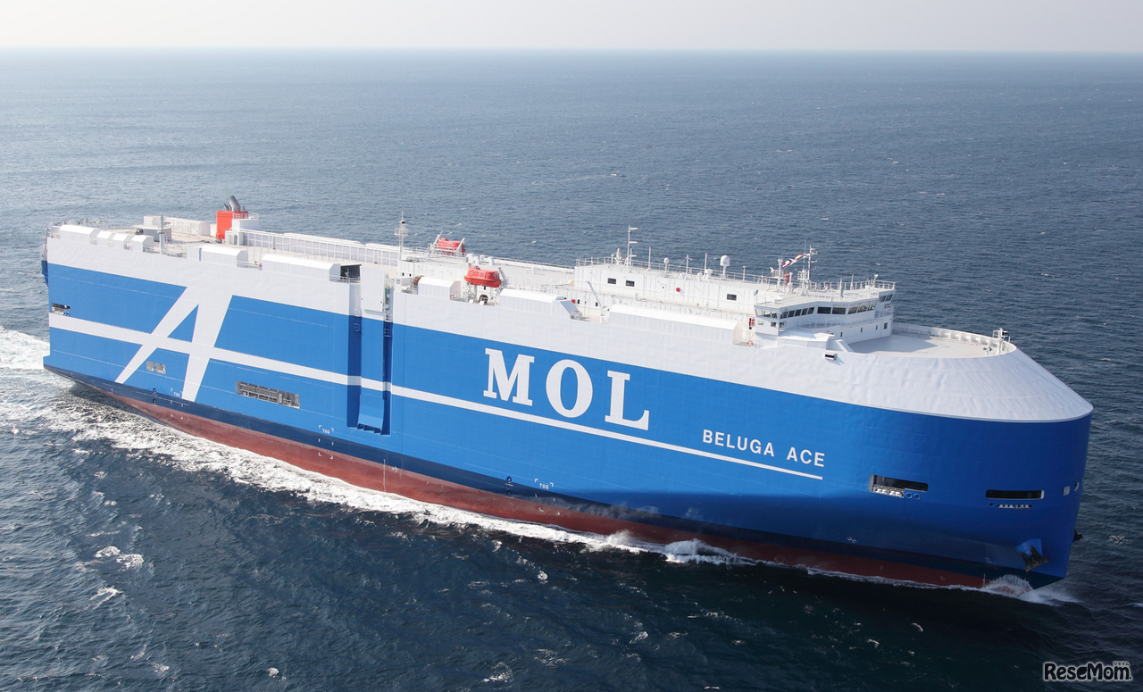 自動車船：BELUGA ACE