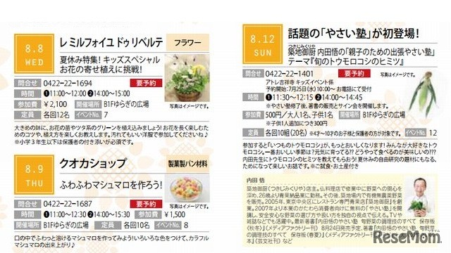 夏休みキッズイベント