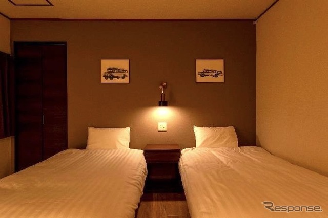 ばすてい：寝室