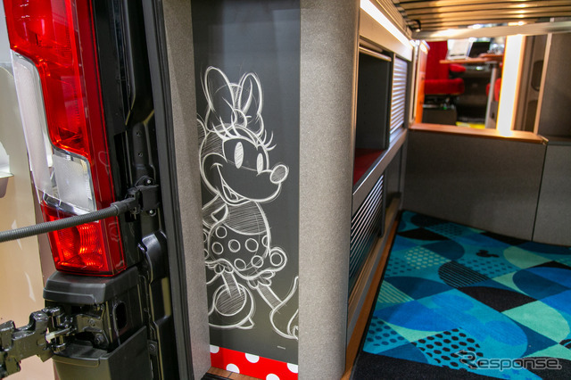 ディズニーの仲間たちと旅へ出よう！ 限定5台の超プレミアムキャンピングカーが登場……ジャパンモビリティショー2023
