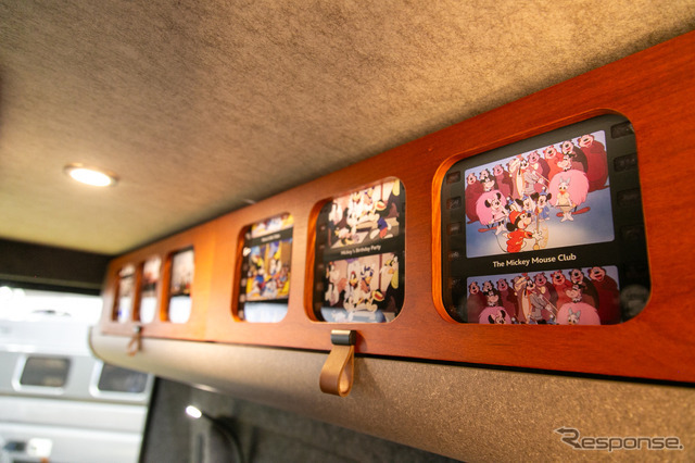 ディズニーの仲間たちと旅へ出よう！ 限定5台の超プレミアムキャンピングカーが登場……ジャパンモビリティショー2023