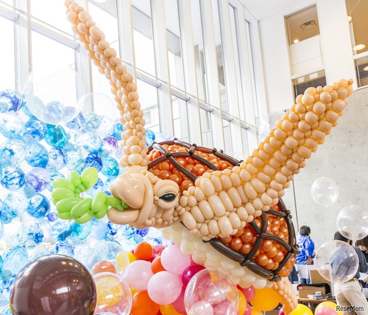 開催プログラム：バルーンアート（写真は2016年開催時のもの）