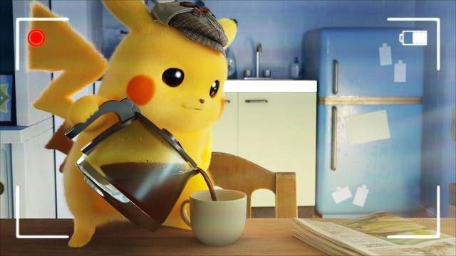 「名探偵ピカチュウ ～華麗なるモーニングルーティン～」場面カット（C）2023 Pokémon. （C）1995-2023 Nintendo/Creatures Inc./GAME FREAK inc.