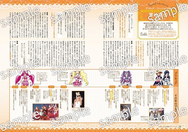 「プリキュア20周年アニバーサリープリキュアコスチュームクロニクル」2,420円（税込）