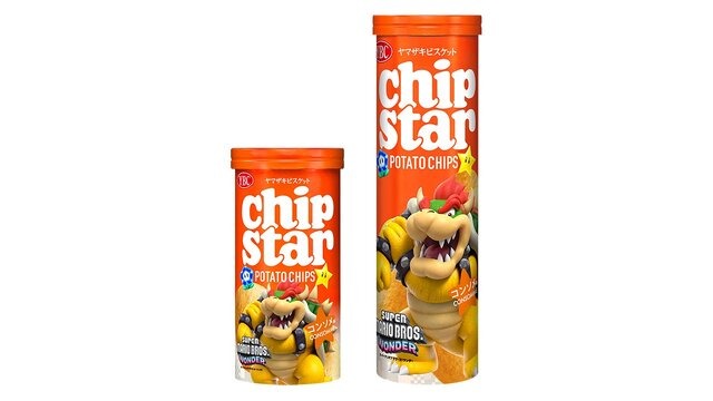 『スーパーマリオワンダー』と「チップスター」がコラボ！特別フレーバー「ワンダー味」を11月6日より発売