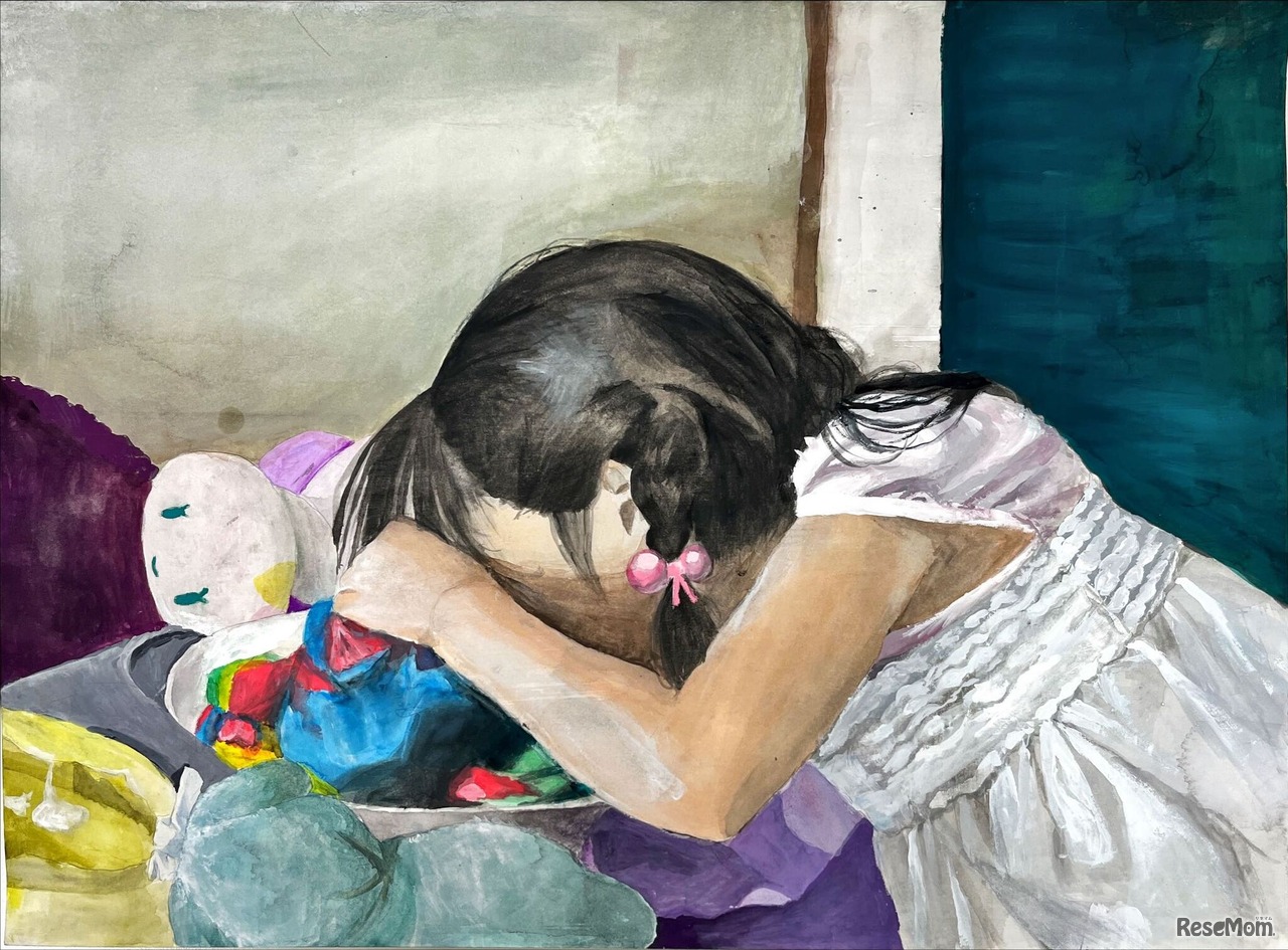 2022年度 最優秀賞受賞作品：【中学生の部】多田紫都歌さん「子宮に沈める」