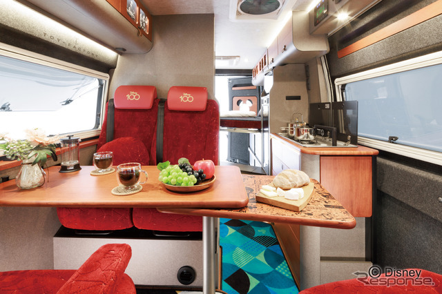 ディズニー創立100周年記念モデルキャンピングカー「DA VINCI 6.0〈DISNEY100〉EDITION」