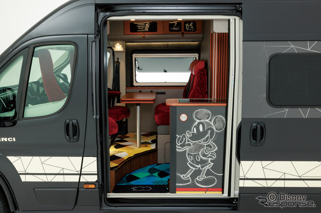 ディズニー創立100周年記念モデルキャンピングカー「DA VINCI 6.0〈DISNEY100〉EDITION」
