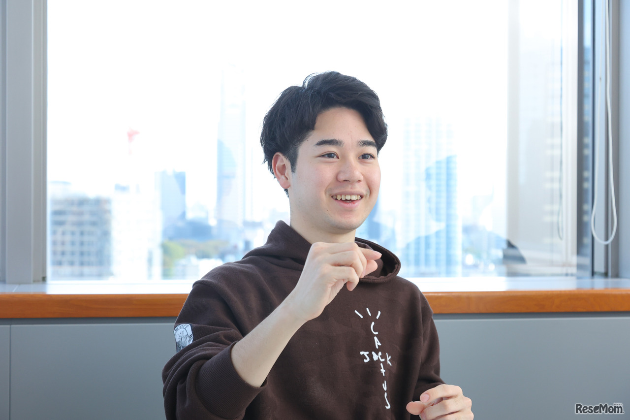 海陽学園9期生の古橋慧士さん