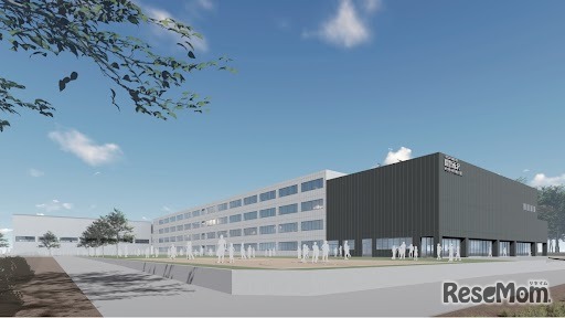 開智所沢中等教育学校校舎全景（イメージパース）