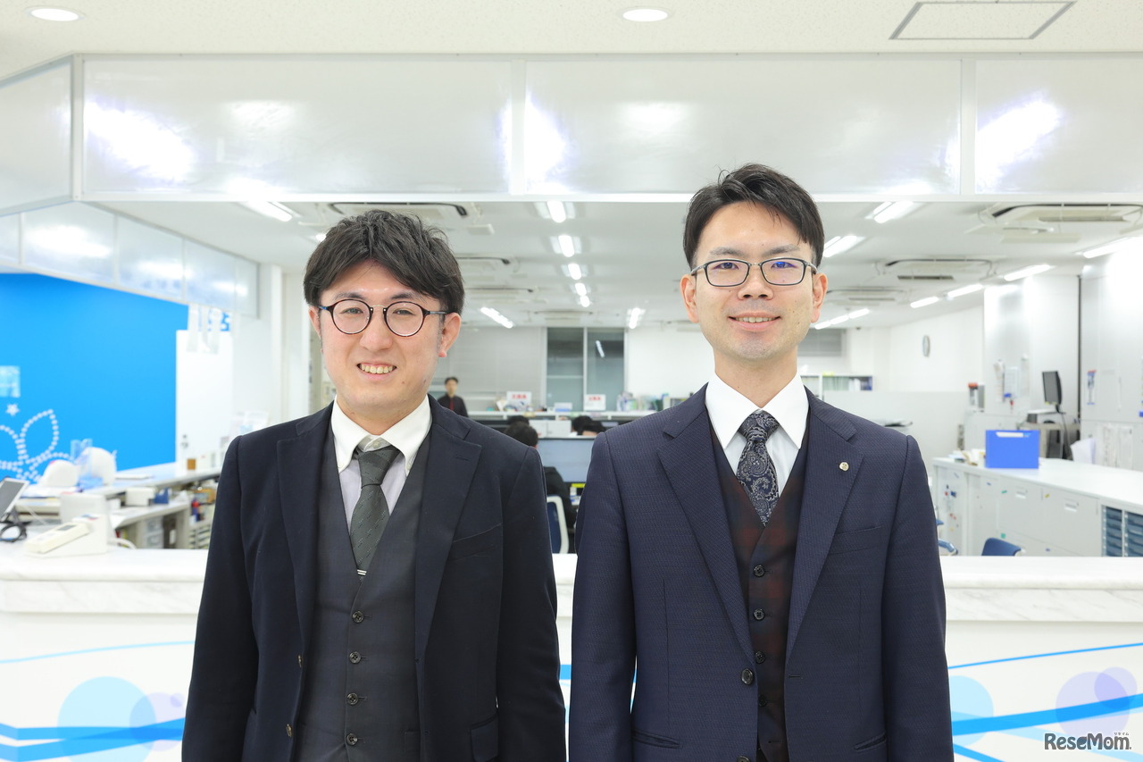 駿台予備学校 課長補佐・浦野恭平氏と主任の石橋宏亮氏