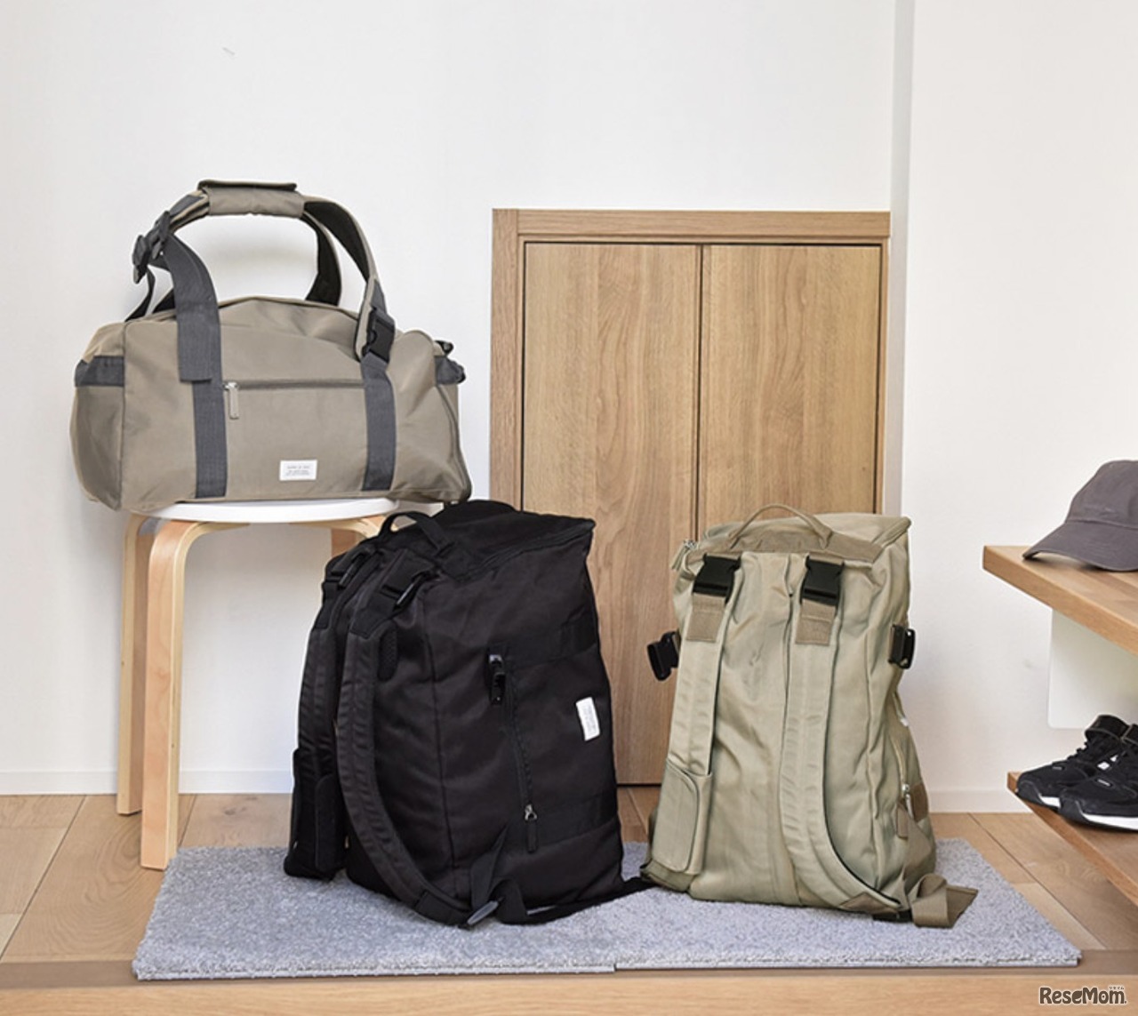 リュックにもなる 2WAY ボストンバッグ