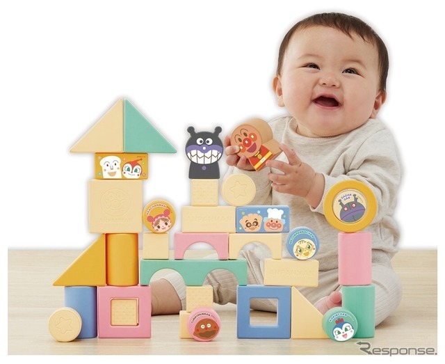 アンパンマン 自然の恵 お米からうまれたつみきDX