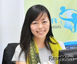 中島早苗氏（フリー・ザ・チルドレン・ジャパン代表）