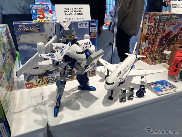 トミカ ジョブレイバー DX スカイブレイバー ANA ジェット旅客機（タカラトミー）