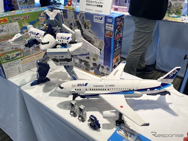 トミカ ジョブレイバー DX スカイブレイバー ANA ジェット旅客機（タカラトミー）