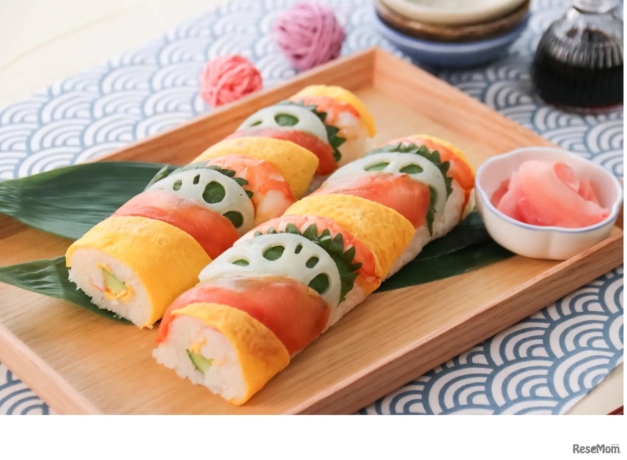 今年の節分はアレンジ恵方巻きに挑戦！ 彩り恵方巻き