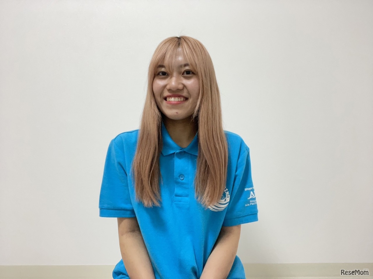 BEGIN Jr. Program 運営代表学生　小野伶香さん（アジア太平洋学部）