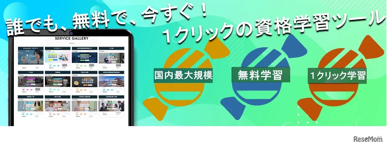 「過去問研究所@Candyz」 ポータルサイト