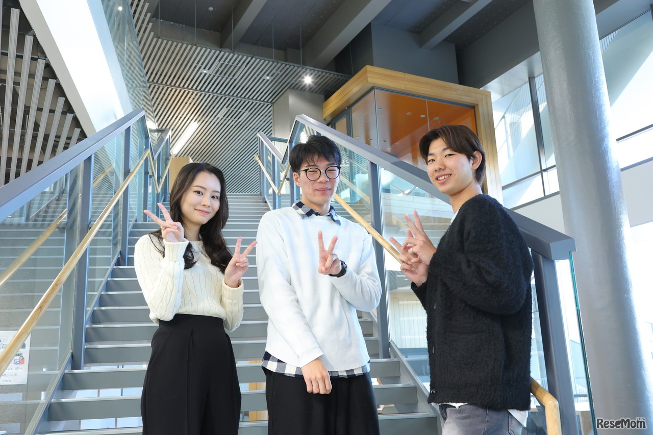 今回、和泉LSを紹介してくれた3人の現役学生