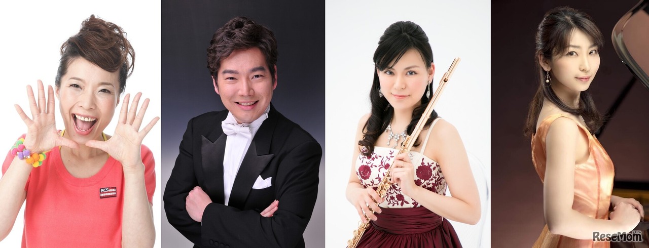 城倉かほる（ソプラノ）、新津耕平（テノール）、椿三佐子（フルート）、飯田彰子（ピアノ）