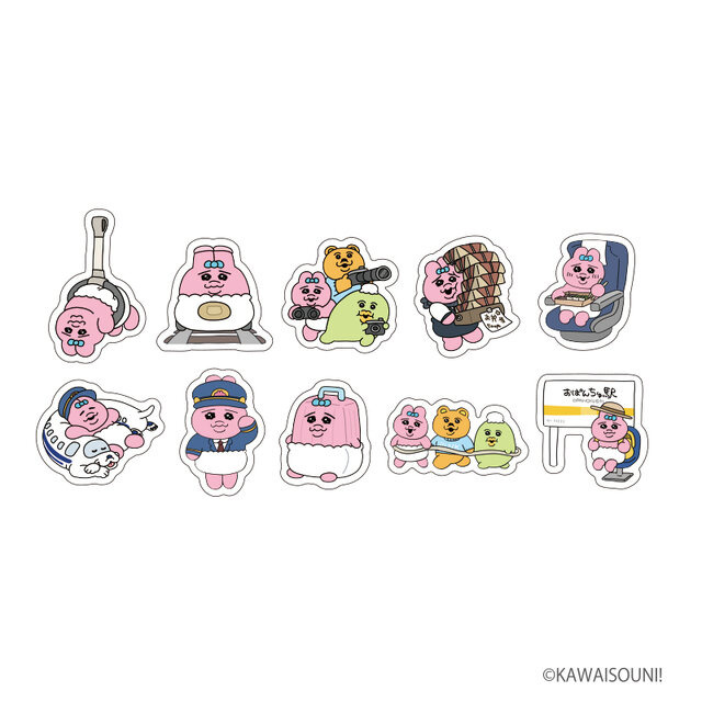 「おぱんちゅうさぎ」がJR東海とコラボ！コラボ駅弁や描き下ろしイラストによるコラボグッズが期間限定で販売