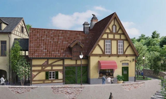 「ジブリパーク」グーチョキパン屋（C）Studio Ghibli
