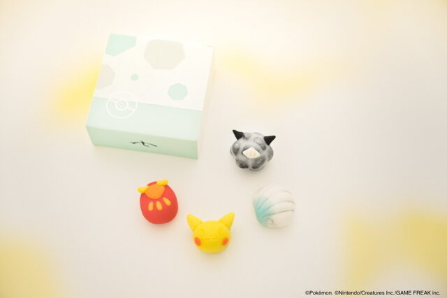 「ポケモン」×「京菓子」第2弾が登場！「ピカチュウ」「ニャオハ」「ダルマッカ」が見た目もかわいい和菓子に