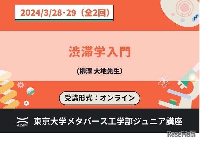 ジュニア講座「渋滞学入門」
