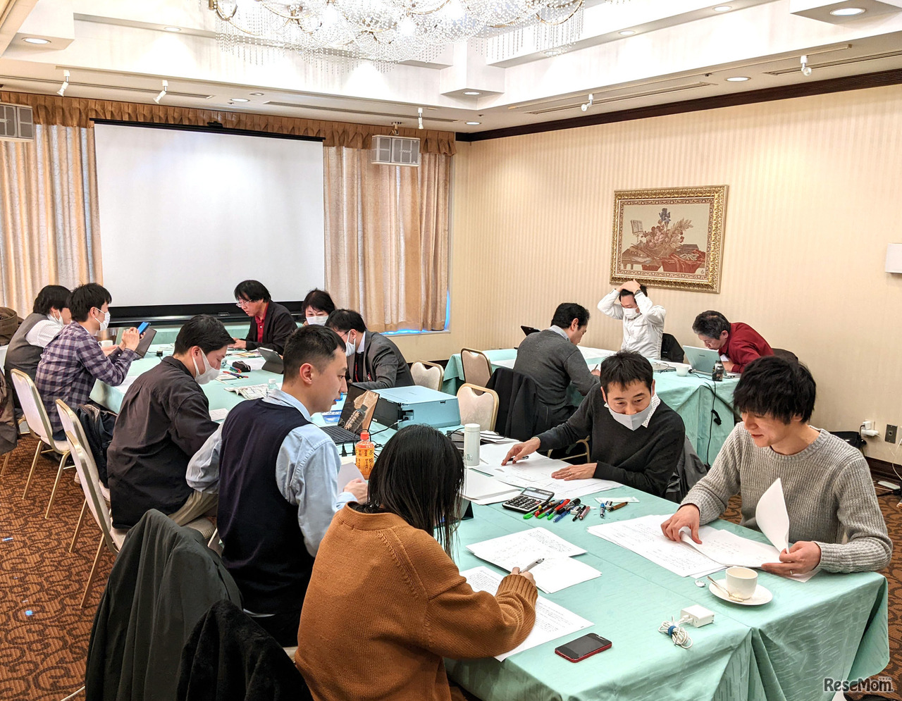 YMSは毎年、即時性、正確性を意識した解答速報の作成に注力している。