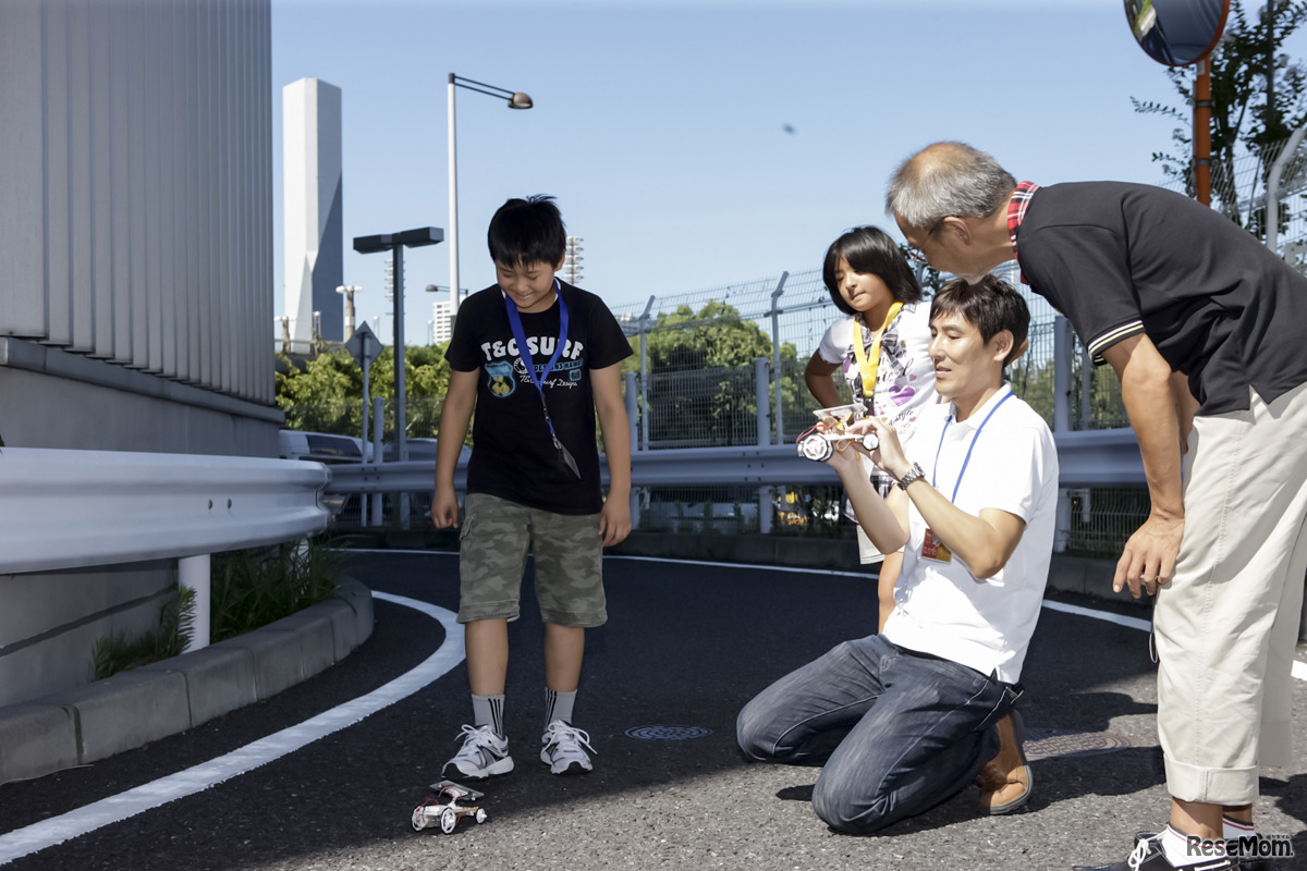 日陰からスタート