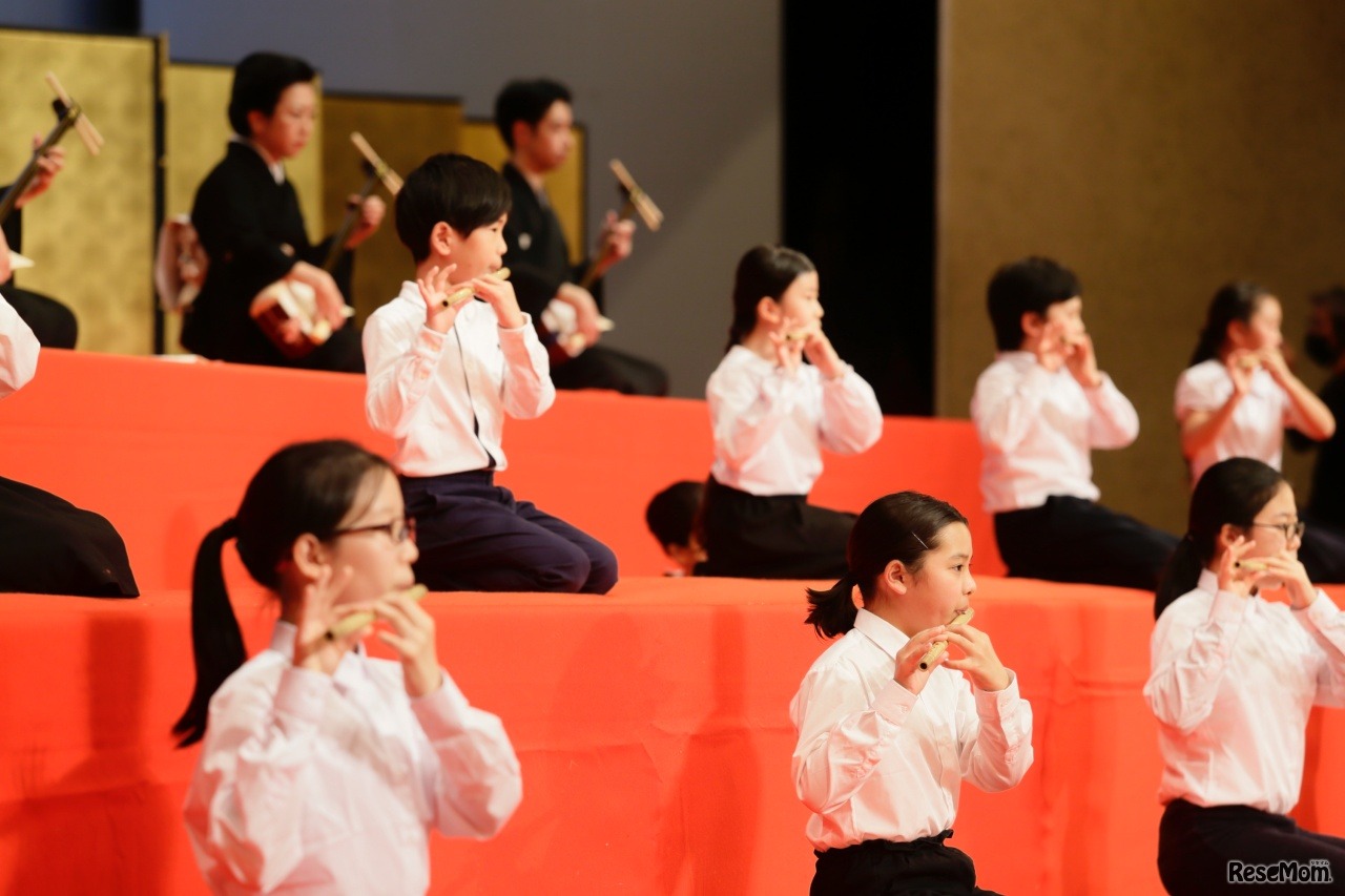 2022年度・長唄 篠笛のようす by 武藤奈緒美