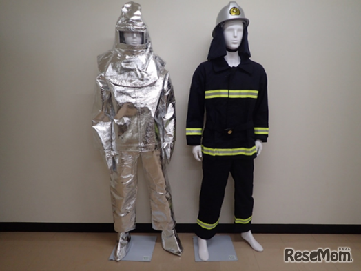 防火服と耐熱服