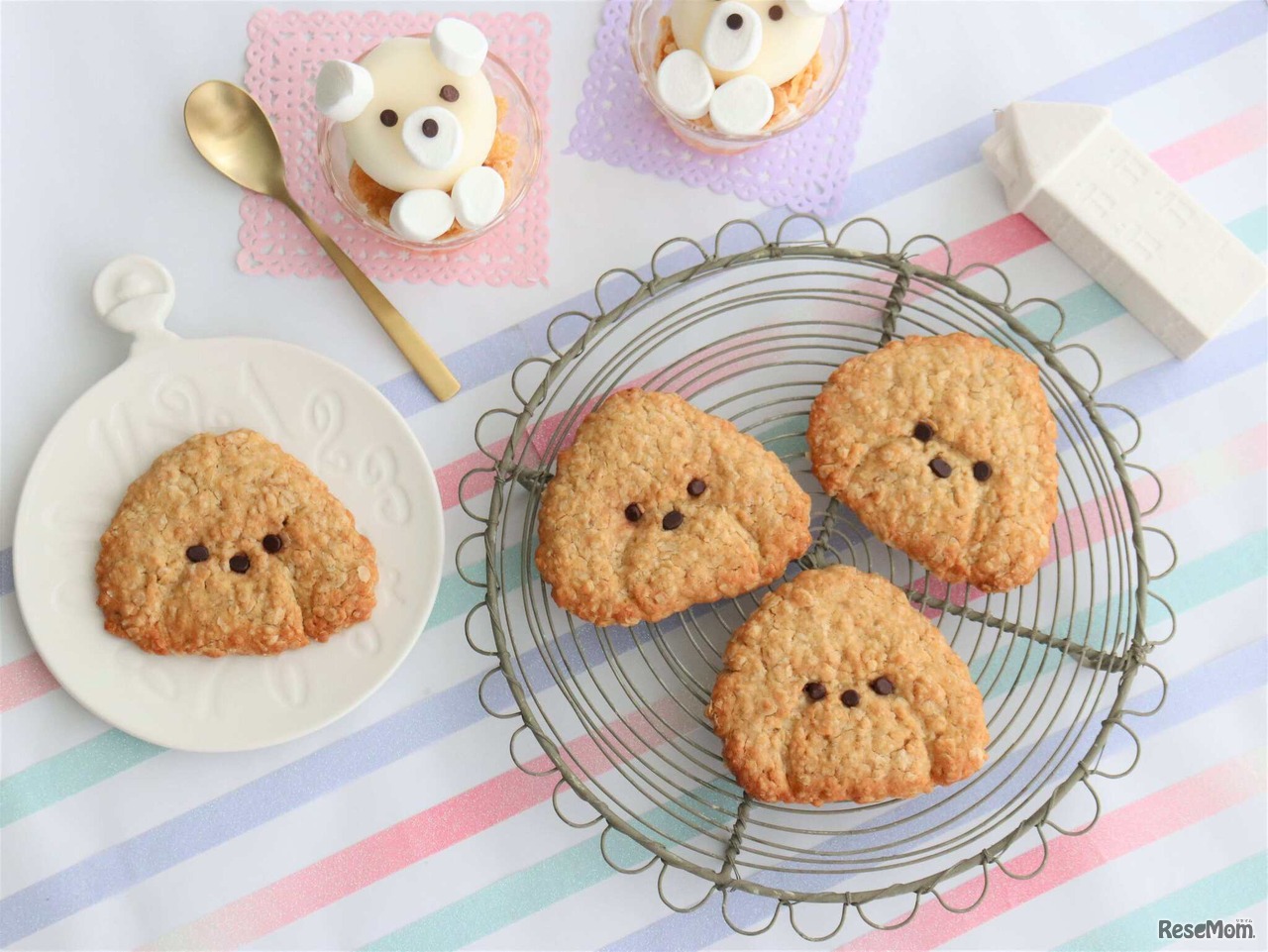 楽しく作ろう　かわいいプードルクッキー