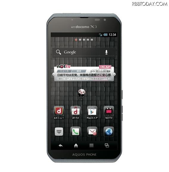 docomo NEXT series AQUOS PHONE sv SH－10D