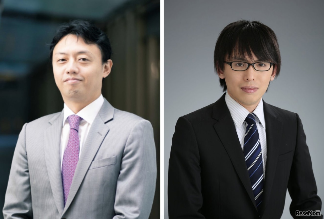 東京大学の松尾豊教授（左）、沙川貴大教授（右）