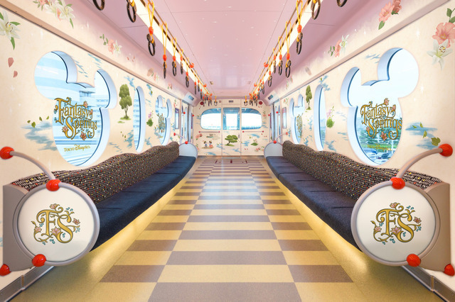 車内ではテーマ曲も！東京ディズニーシー“ファンタジースプリングス”ライナー5月7日（火）より運行開始
