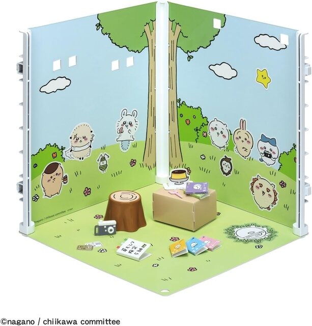 夢のようなお部屋…「ちいかわ」リカちゃんハウスの完成度が高い！当たり一面推しで埋め尽くされた、コラボルームが登場