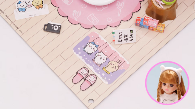 夢のようなお部屋…「ちいかわ」リカちゃんハウスの完成度が高い！当たり一面推しで埋め尽くされた、コラボルームが登場