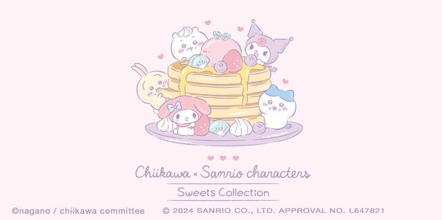 ユニクロから「ちいかわ」×「サンリオ」のキッズアパレルが発売！甘いスイーツに囲まれたちいかわ、マイメロたちが可愛すぎる