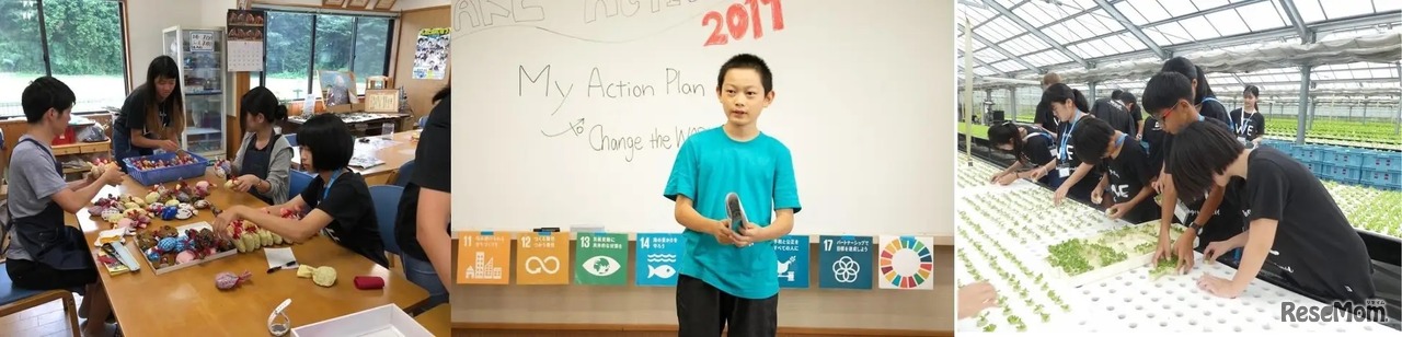 テイク・アクション・キャンプ・ジャパンのようす