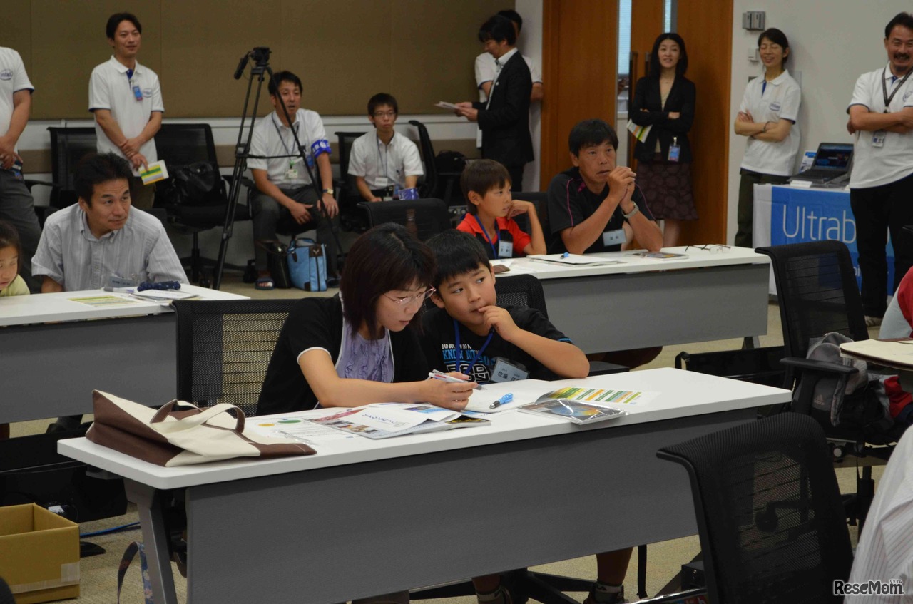 親子でパスワード考える